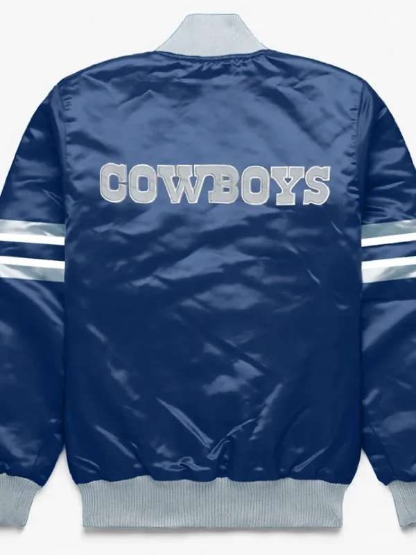 Dallas Cowboys Button Down Navy Jacket