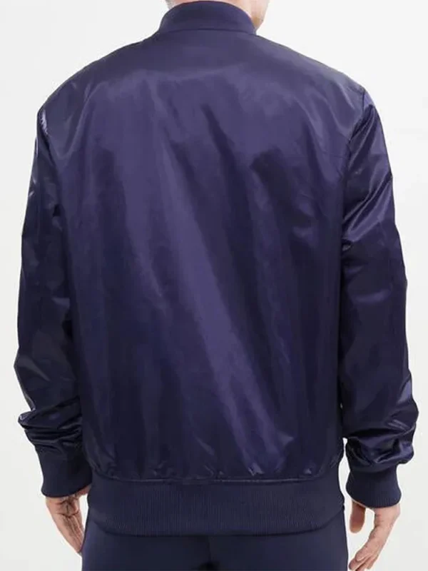 Dallas Cowboys Chest Hit Logo Satin Jacket