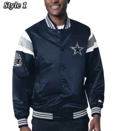 Dallas Cowboys Heavyweight Satin Jacket