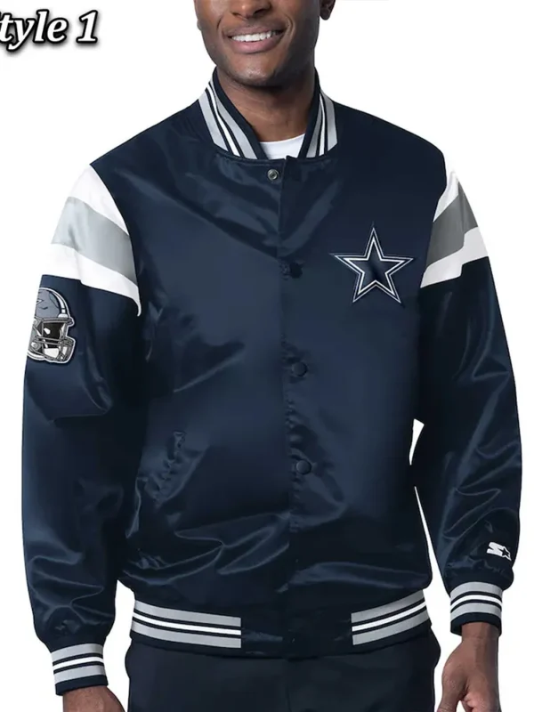 Dallas Cowboys Heavyweight Satin Jacket