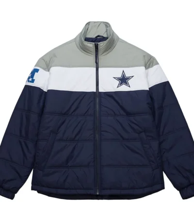 Dallas Cowboys In The Clutch Puffer Jacket