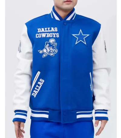 Dallas Cowboys Mash Up Varsity Jacket