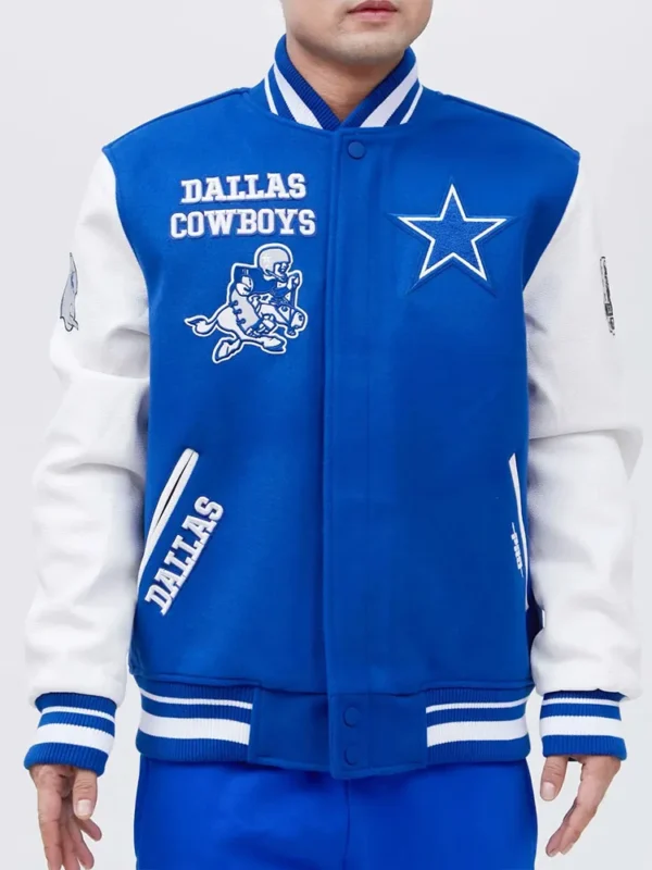 Dallas Cowboys Mash Up Varsity Jacket