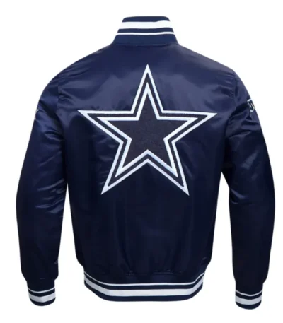 Dallas Cowboys Mashup Classic Rib Satin Jacket