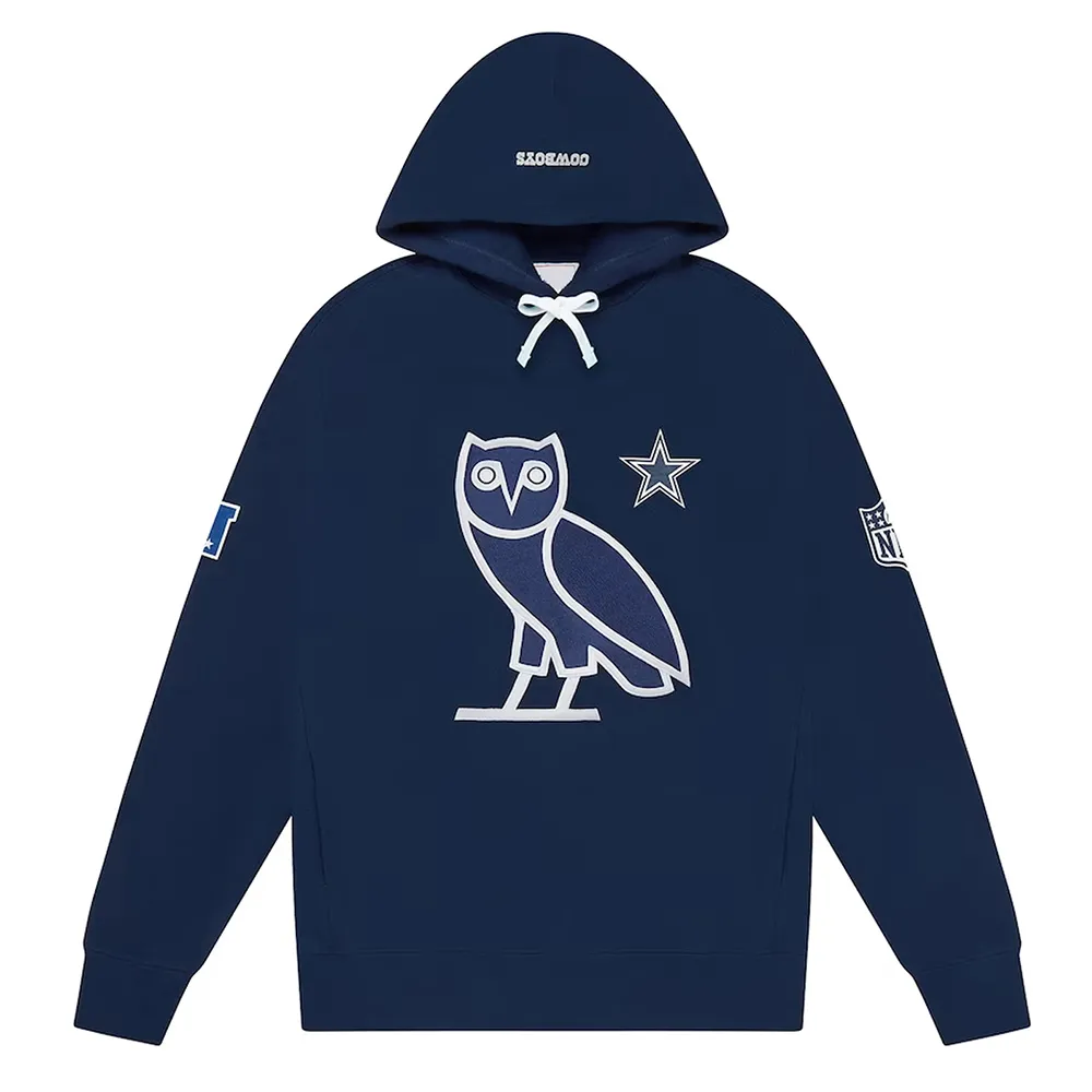 Dallas Cowboys OVO Navy Hoodie Dallas Cowboys OVO Navy Hoodie