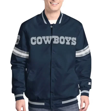 Dallas Cowboys Scout Varsity Satin Jacket