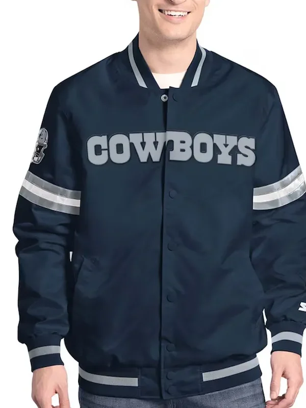 Dallas Cowboys Scout Varsity Satin Jacket