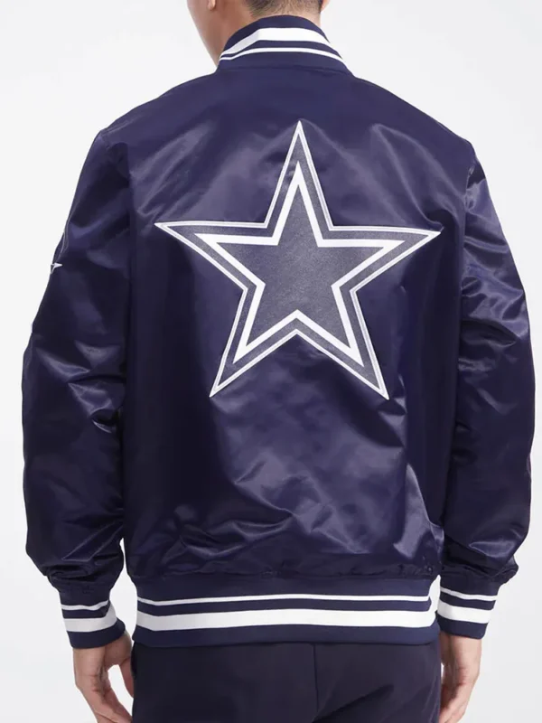 Dallas Cowboys Script Tail Midnight Navy Jacket