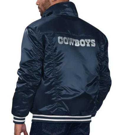 Dallas Cowboys Silver Tab Trucker Jacket
