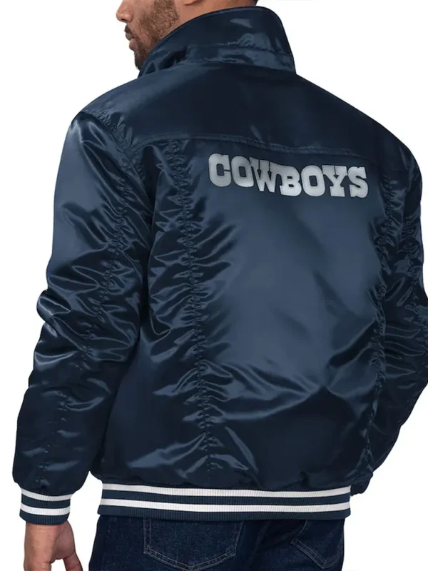 Dallas Cowboys Silver Tab Trucker Jacket