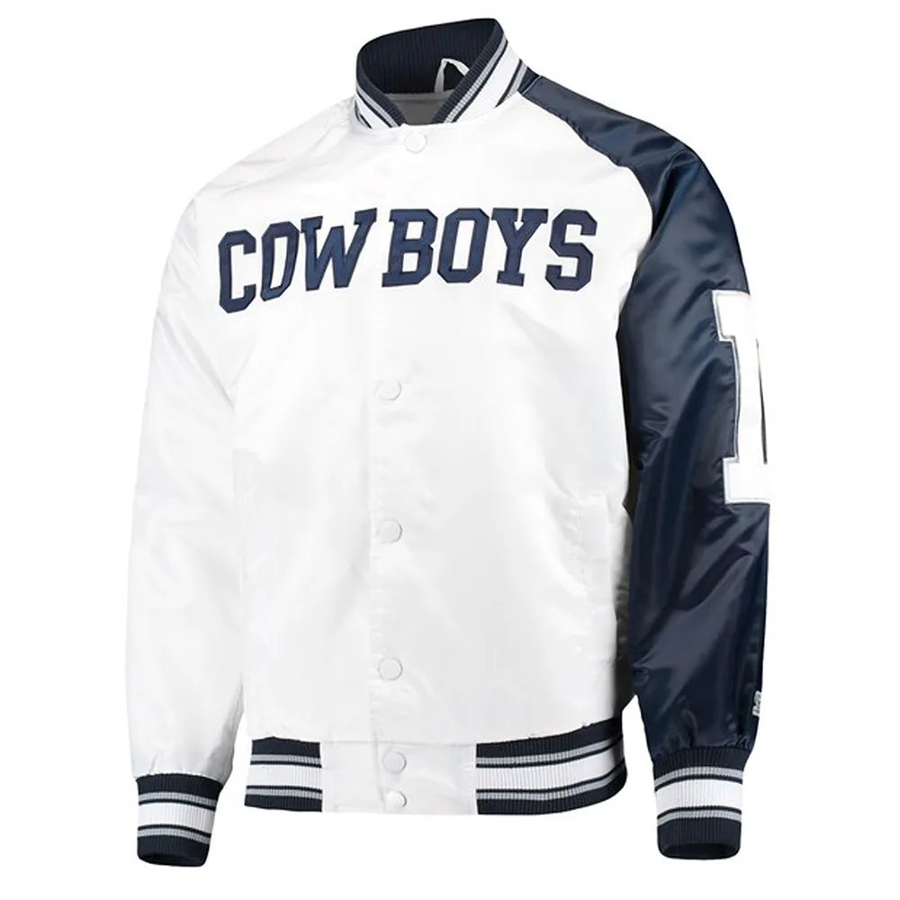 Dallas Cowboys Start of Season Retro Satin Jacket Dallas Cowboys Start of Season Retro Satin Jacket