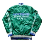 Dallas Mavericks 1980?s Green Jacket
