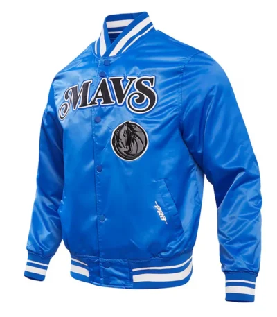 Dallas Mavericks 2023/24 City Edition Royal Satin Jacket