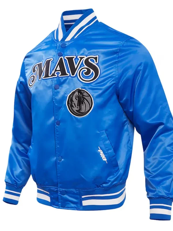 Dallas Mavericks 2023/24 City Edition Royal Satin Jacket