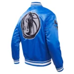 Dallas Mavericks 2023/24 City Edition Royal Satin Jacket