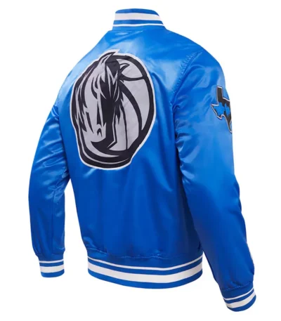 Dallas Mavericks 2023/24 City Edition Royal Satin Jacket