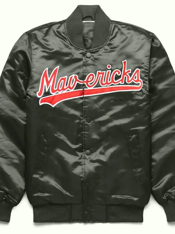 Dallas Mavericks Black 80s Jacket