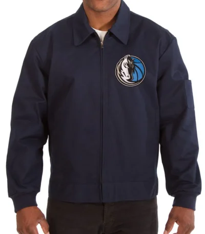 Dallas Mavericks Blue Workwear Jacket