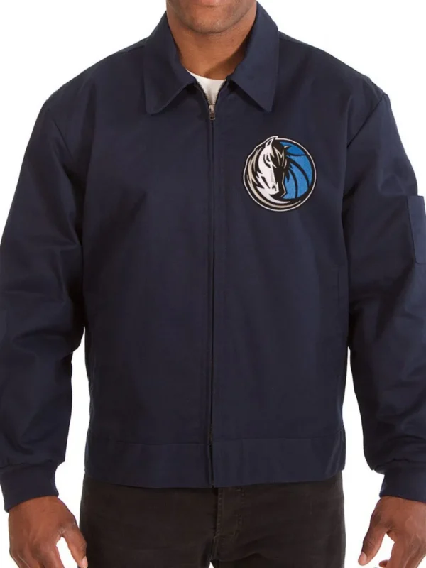 Dallas Mavericks Blue Workwear Jacket