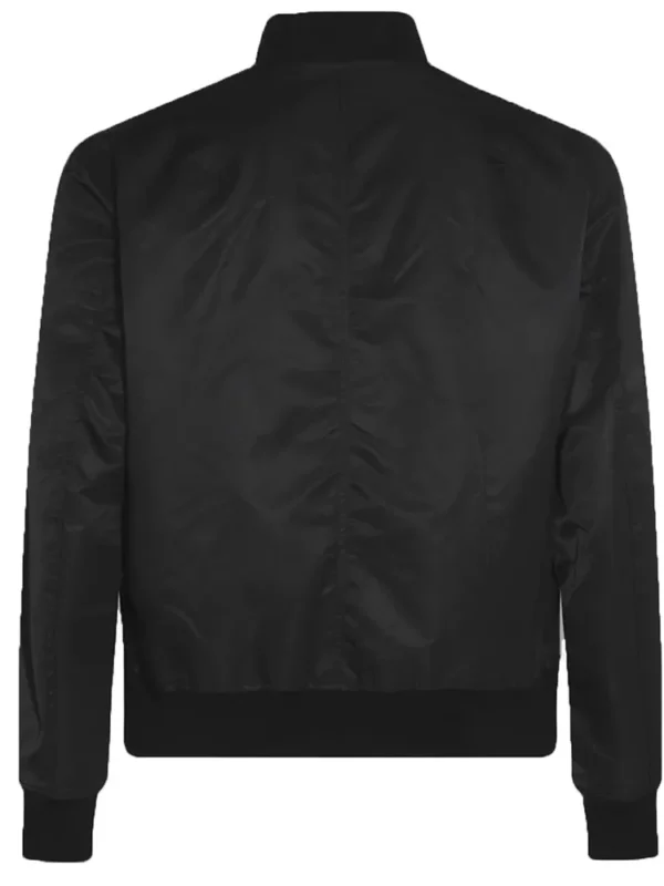 Dallas Mavericks Bomber Black Lightweight Nylon Jacket