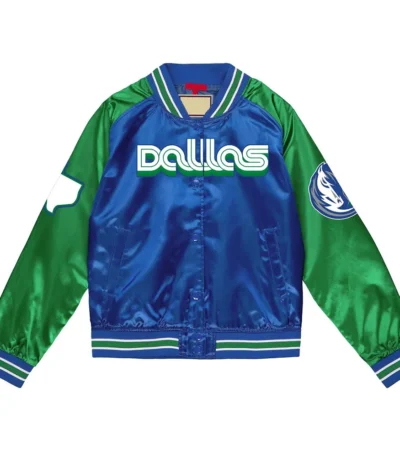 Dallas Mavericks City Edition Lightweight Satin Jacket