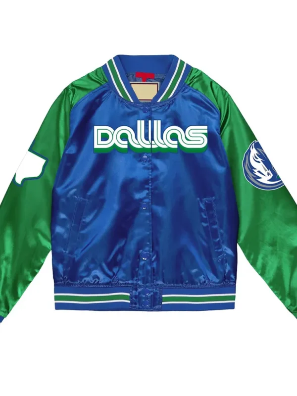 Dallas Mavericks City Edition Lightweight Satin Jacket