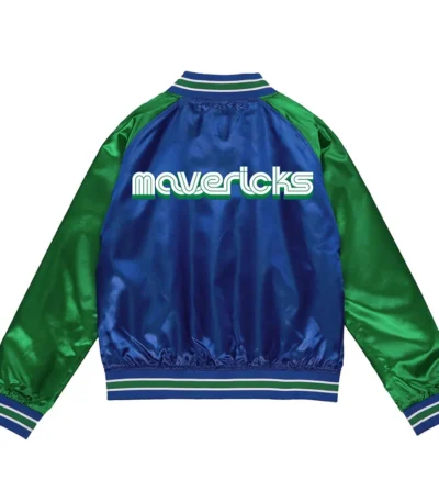 Dallas Mavericks City Edition Lightweight Satin Jacket