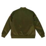 Dallas Mavericks Flight Green Satin Jacket