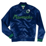 Dallas Mavericks Hardwood Classic Satin Jacket