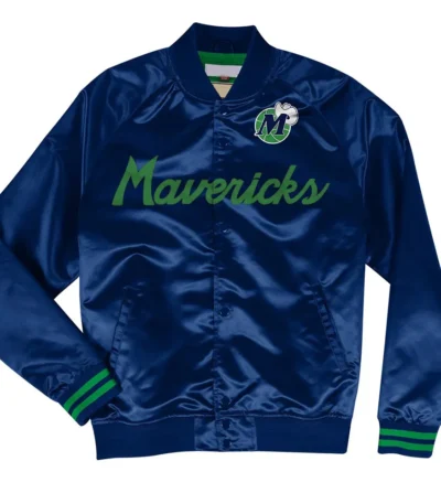 Dallas Mavericks Hardwood Classic Satin Jacket