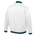 Dallas Mavericks Hardwood Classic White Lightweight Satin Jacket