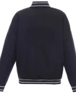 Dallas Mavericks Navy Poly-twill Front-hit Jacket