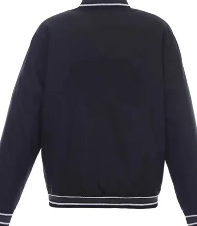 Dallas Mavericks Navy Poly-twill Front-hit Jacket