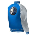Dallas Mavericks Royal Youth Raglan Satin Jacket