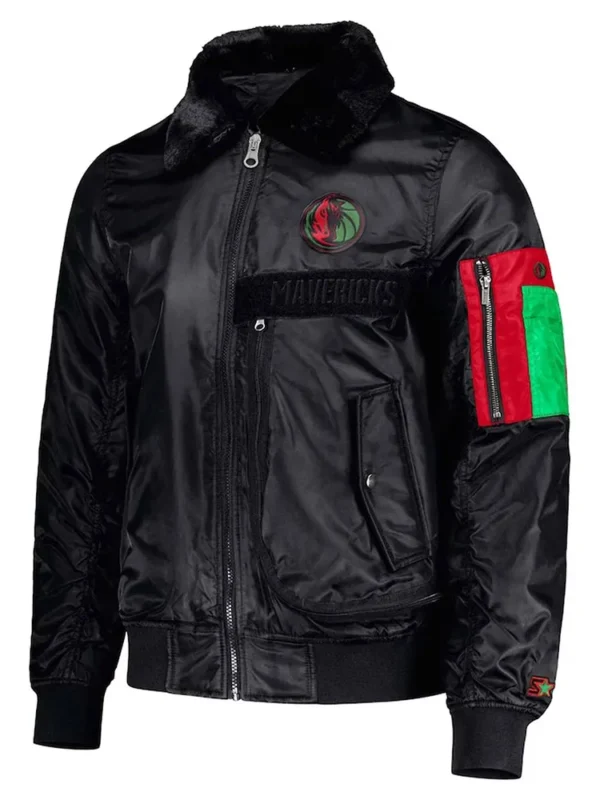Dallas Mavericks Ty Mopkins Black Jacket