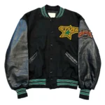 Dallas Stars 90s Black Varsity Jacket