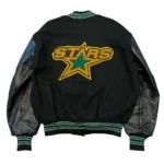 Dallas Stars 90s Black Varsity Jacket