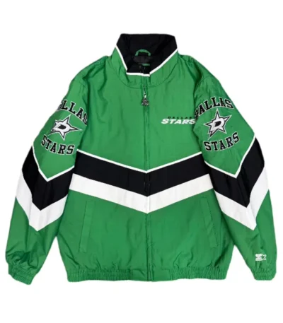 Dallas Stars Captain Green Full-Zip Jacket