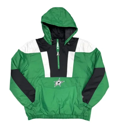 Dallas Stars Charger Half-Zip Pullover Jacket