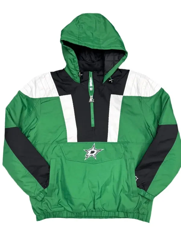 Dallas Stars Charger Half-Zip Pullover Jacket