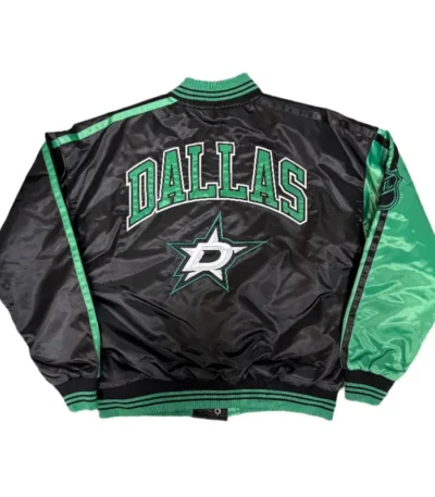 Dallas Stars Zone Blitz Black-Green Jacket