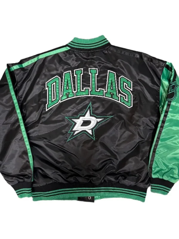 Dallas Stars Zone Blitz Black-Green Jacket
