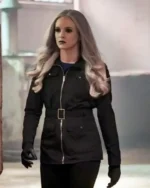 Caitlin Snow The Flash S05 Black Jacket