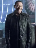 Danny Trejo The Flash Black Leather Coat