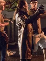 Danny Trejo The Flash Black Leather Coat