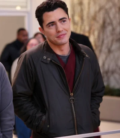 Darren Barnet Chicago Med S10 Black Jacket