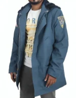 David Harbour Stranger Things Blue Jacket