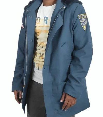 David Harbour Stranger Things Blue Jacket