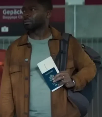 David Oyelowo Role Play 2024 Suede Jacket