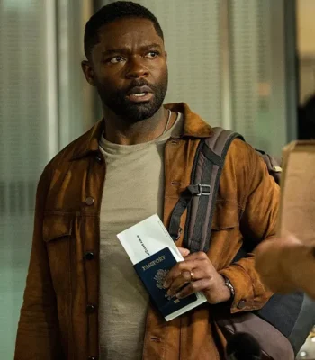 David Oyelowo Role Play 2024 Suede Jacket